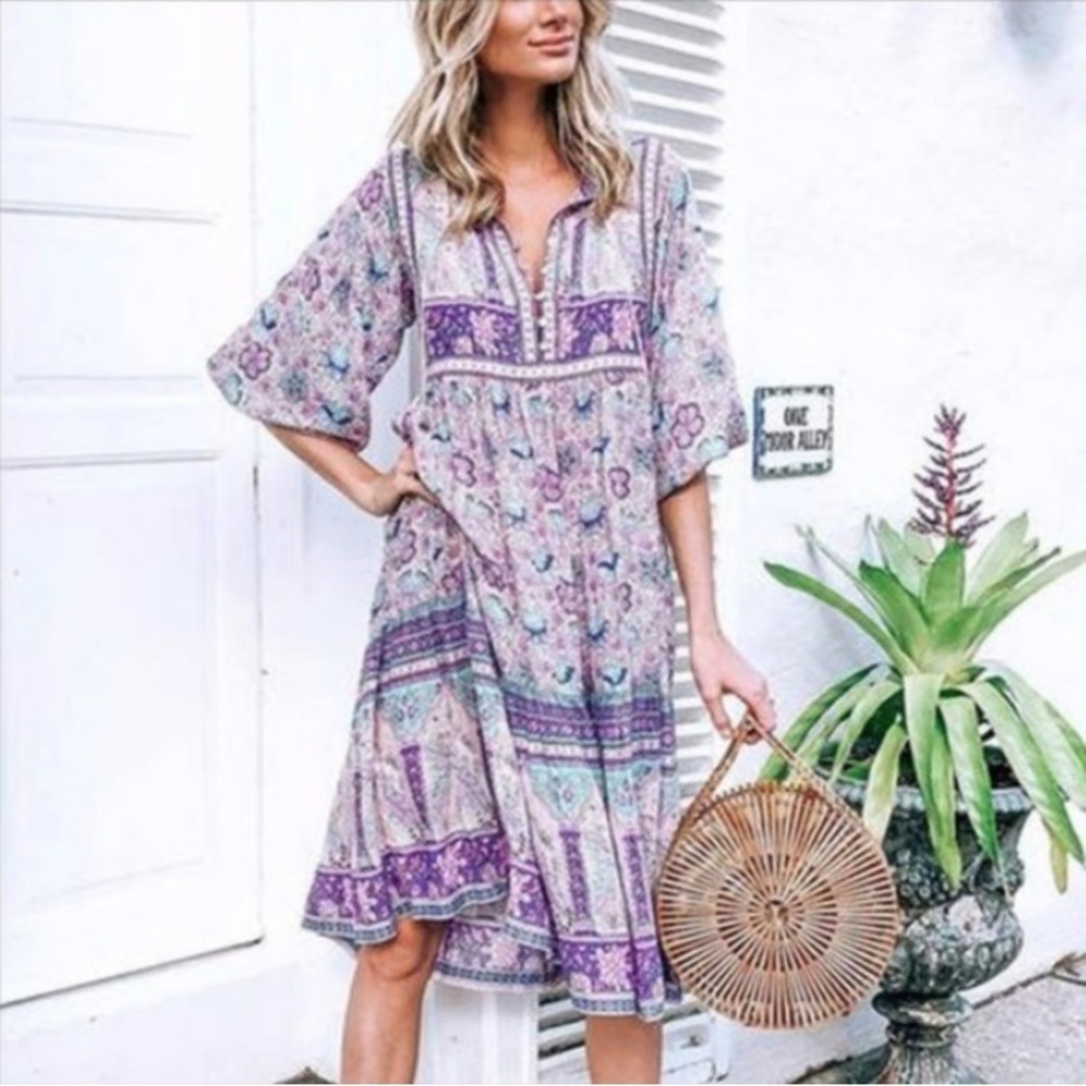 BRAND NEW Boho spring dress